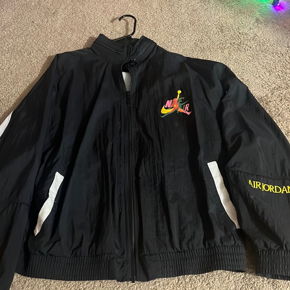 Black Jordan jacket, classic